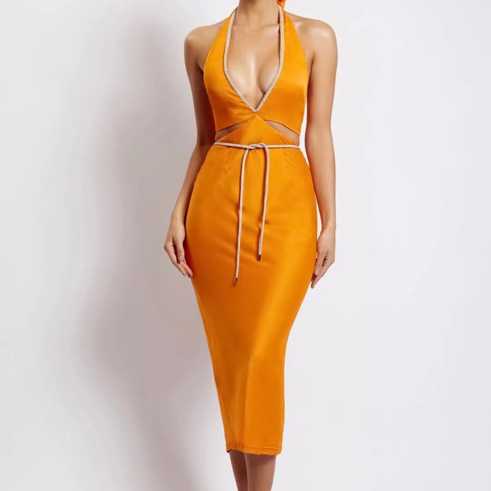 Rope midi dress